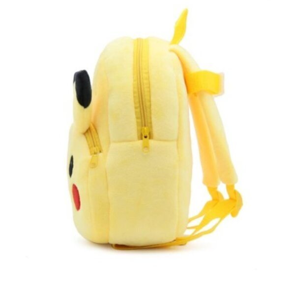 New Pokémon Pikachu Yellow Soft Plush Mini Backpack for Kids / Toddlers - Picture 2 of 5